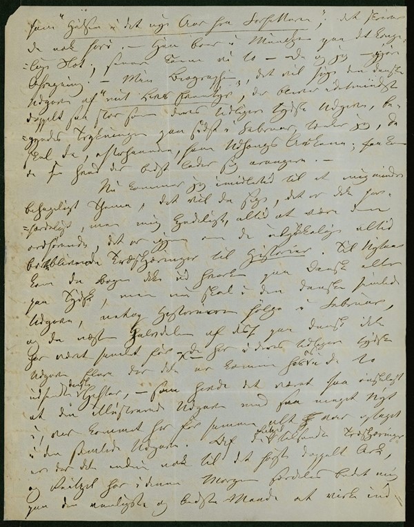 Brev fra H.C. Andersen til Carl B. Lorck (11/01-1855)